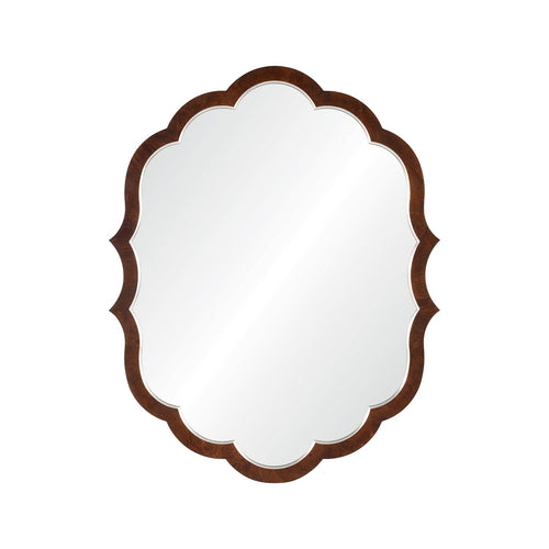 Bunny Williams Burl Wood Mirror