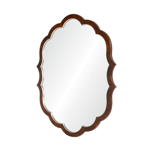 Bunny Williams Burl Wood Mirror