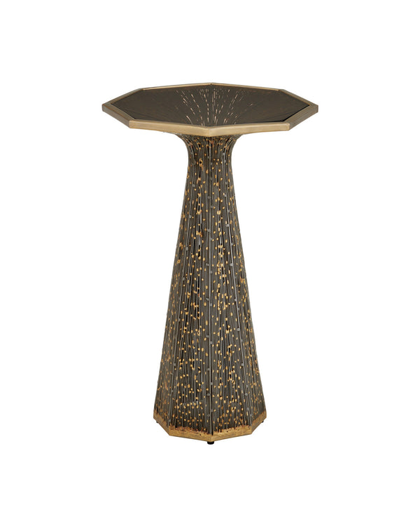 Currey & Company 25" Castor Metal Accent Table