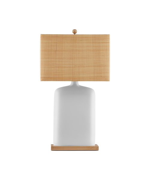 Currey & Company Musing White Table Lamp