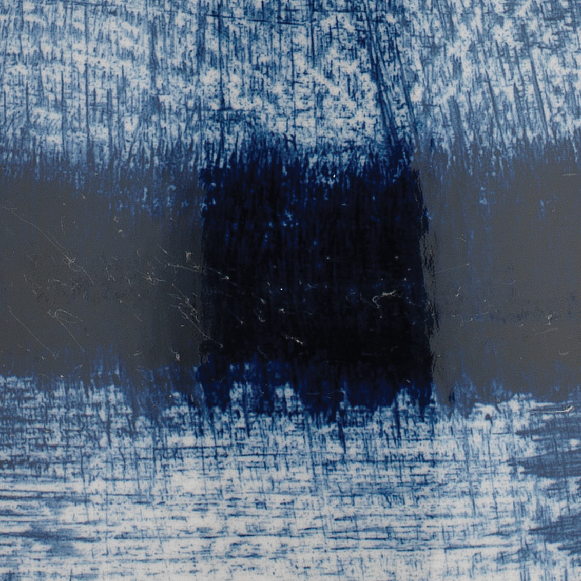 Jamie Young Small Batik Table Lamp In Indigo Ceramic