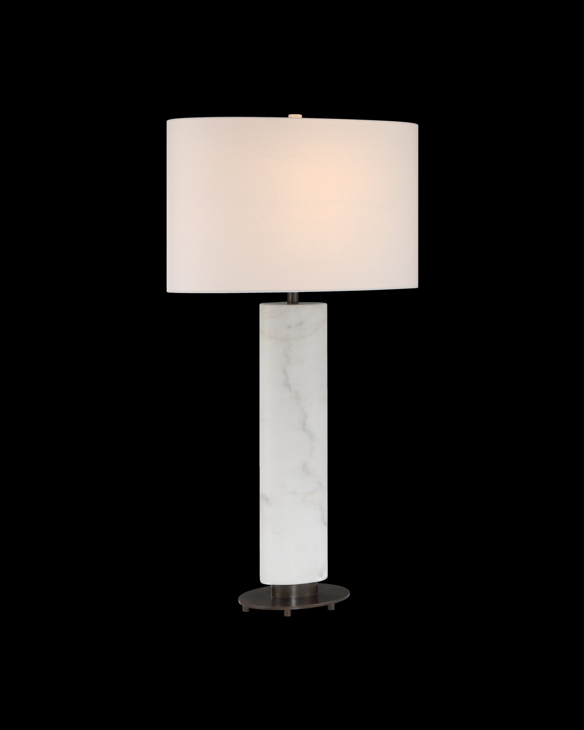 Currey & Company Stanhope White Table Lamp