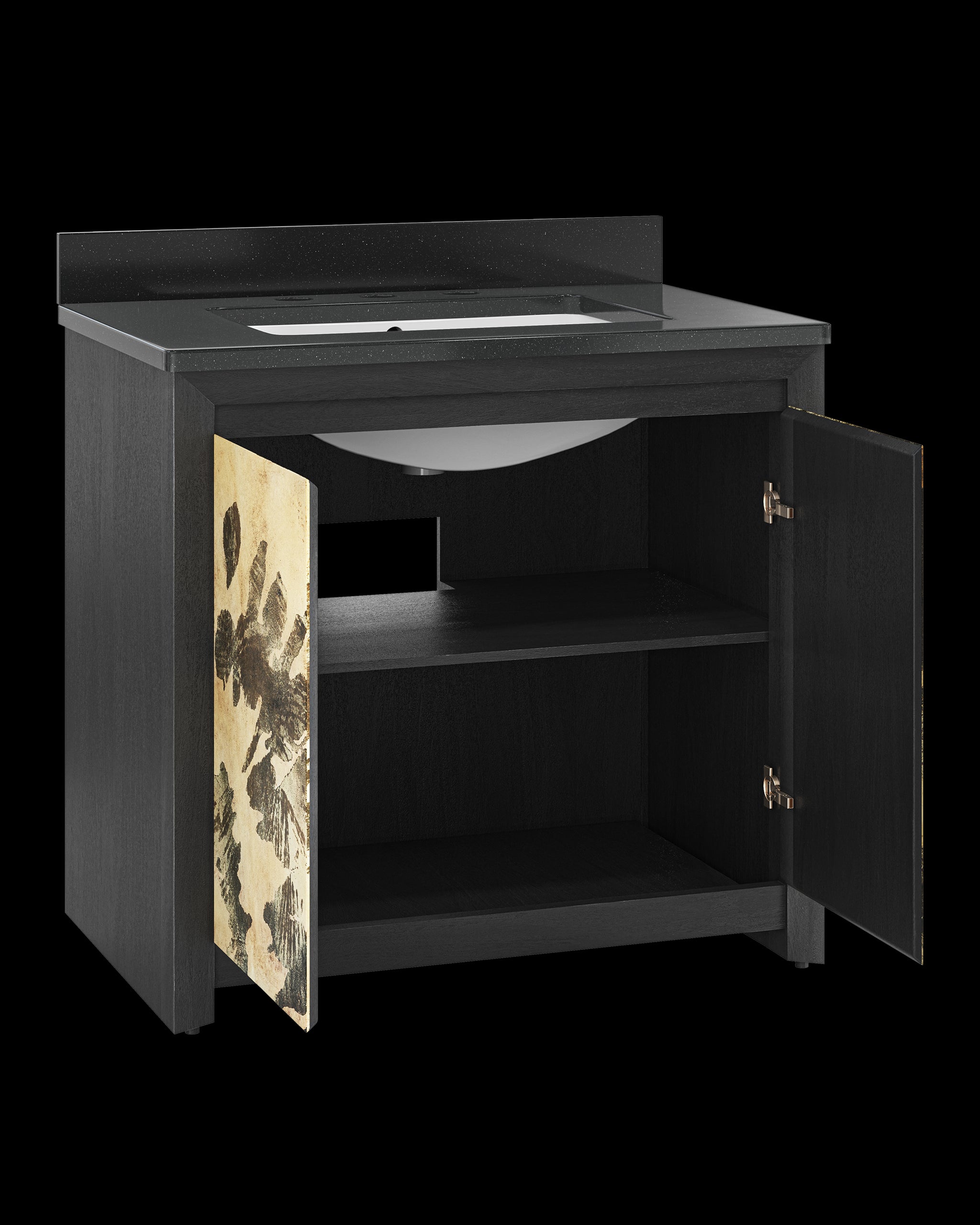 Currey & Company Karlson 36" Vanity With Rectangular Undermount Sink