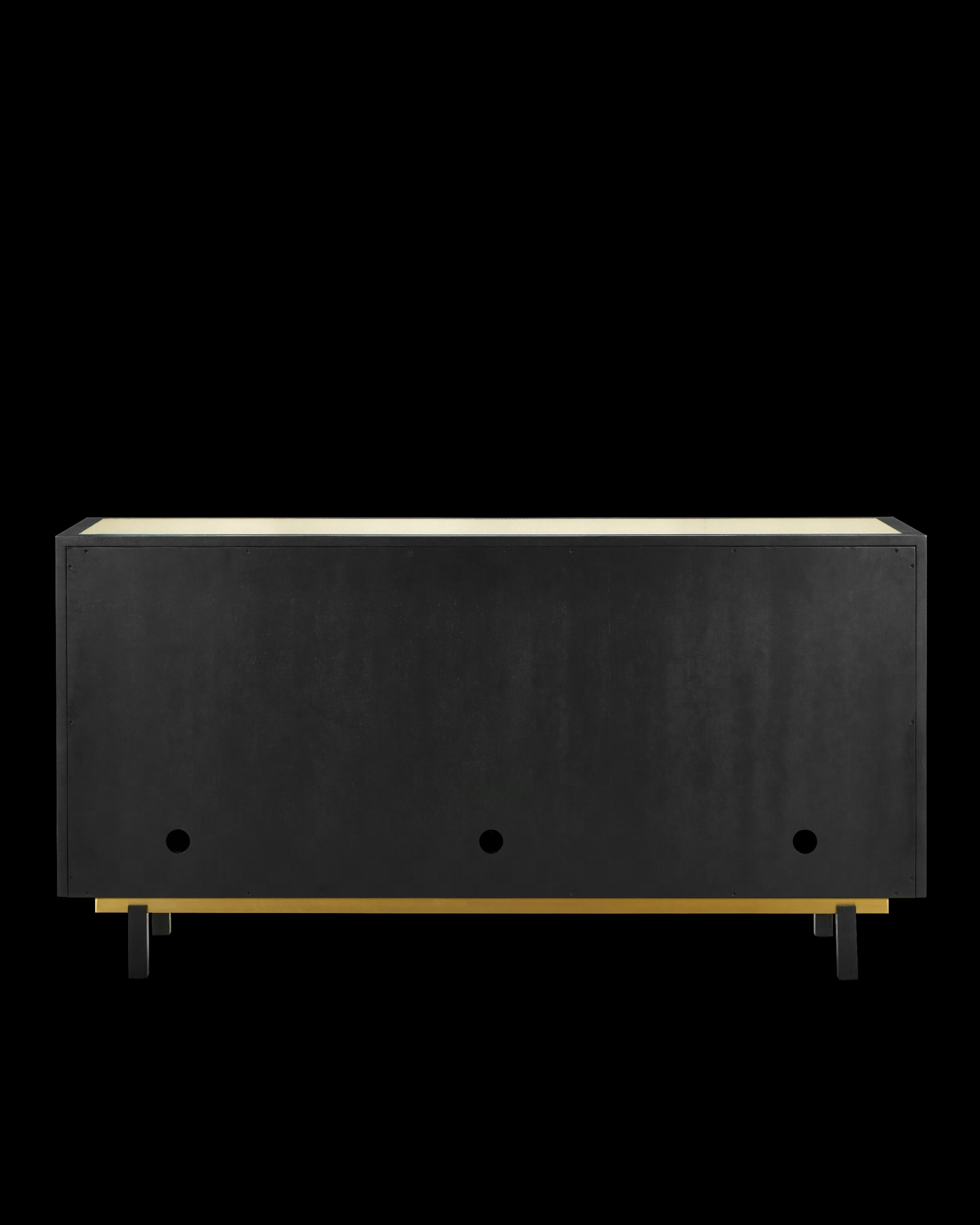 Currey & Company Deanna Raffia Credenza