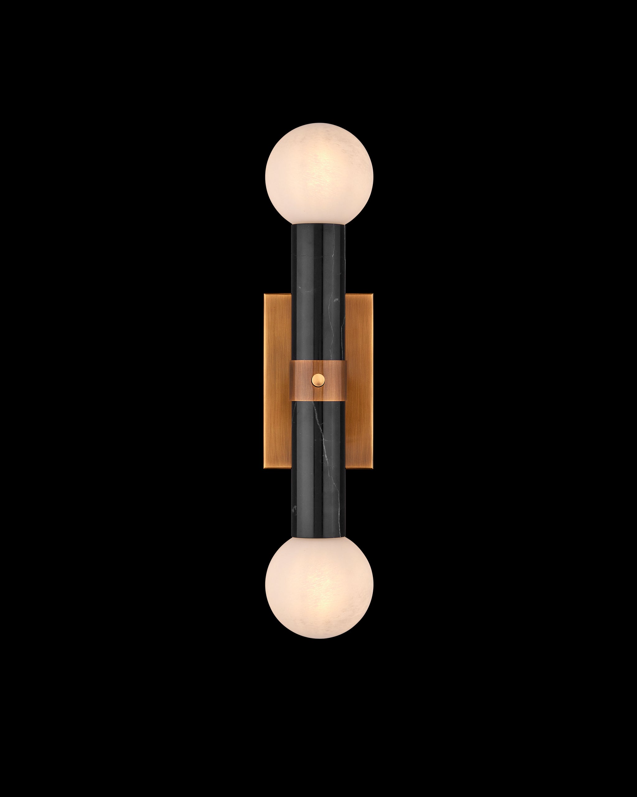 Currey & Company Beatrix Black Bath Wall Sconce