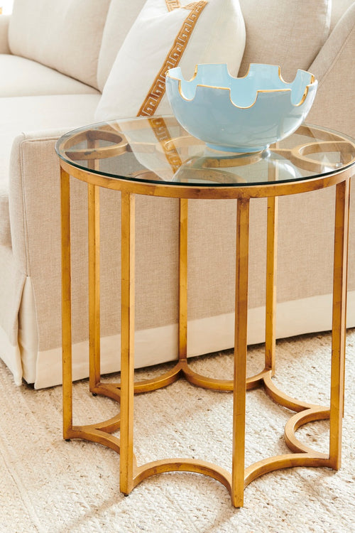 Chelsea House Lisette Side Table Gold