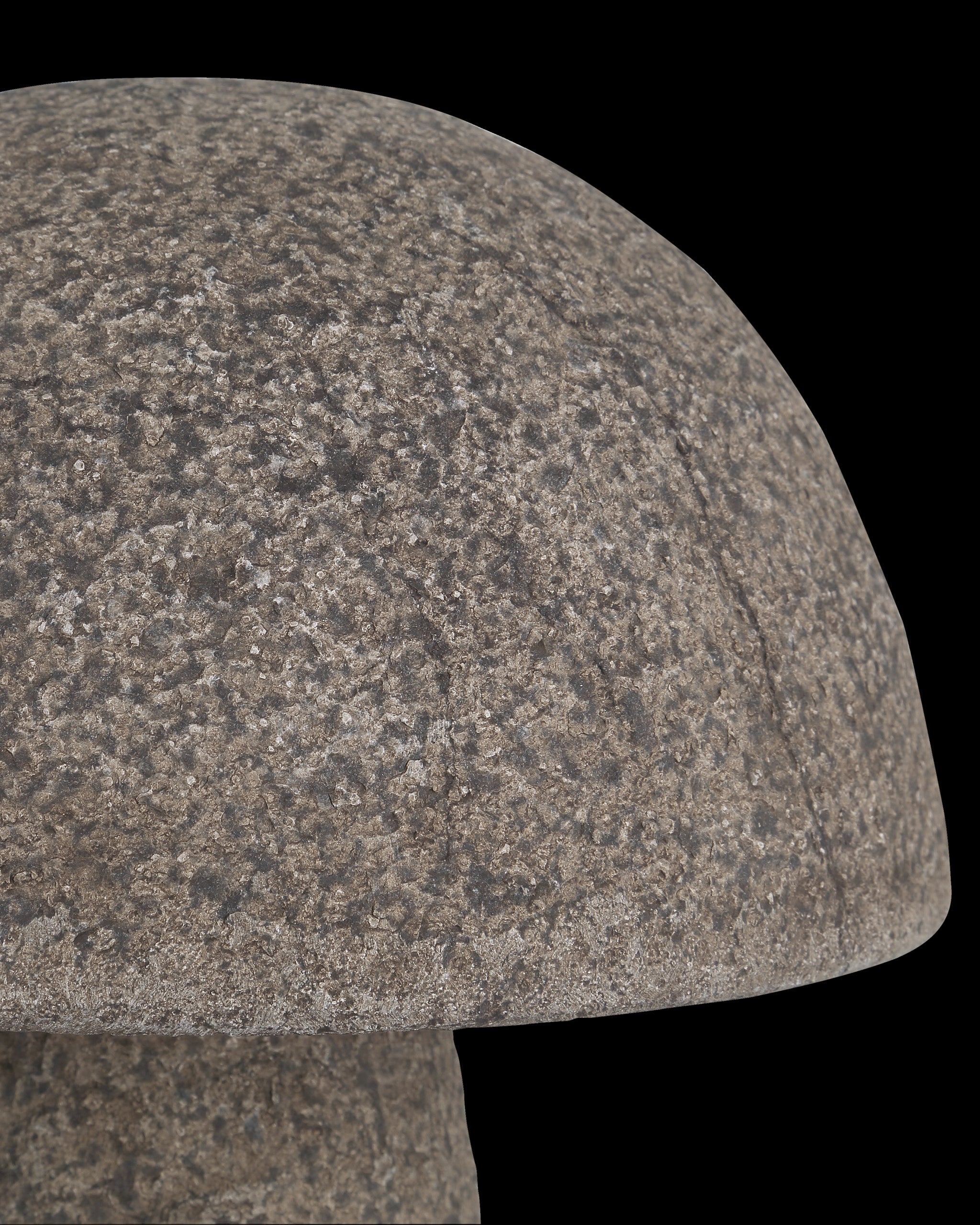 Currey & Company Small Granite Mushroom