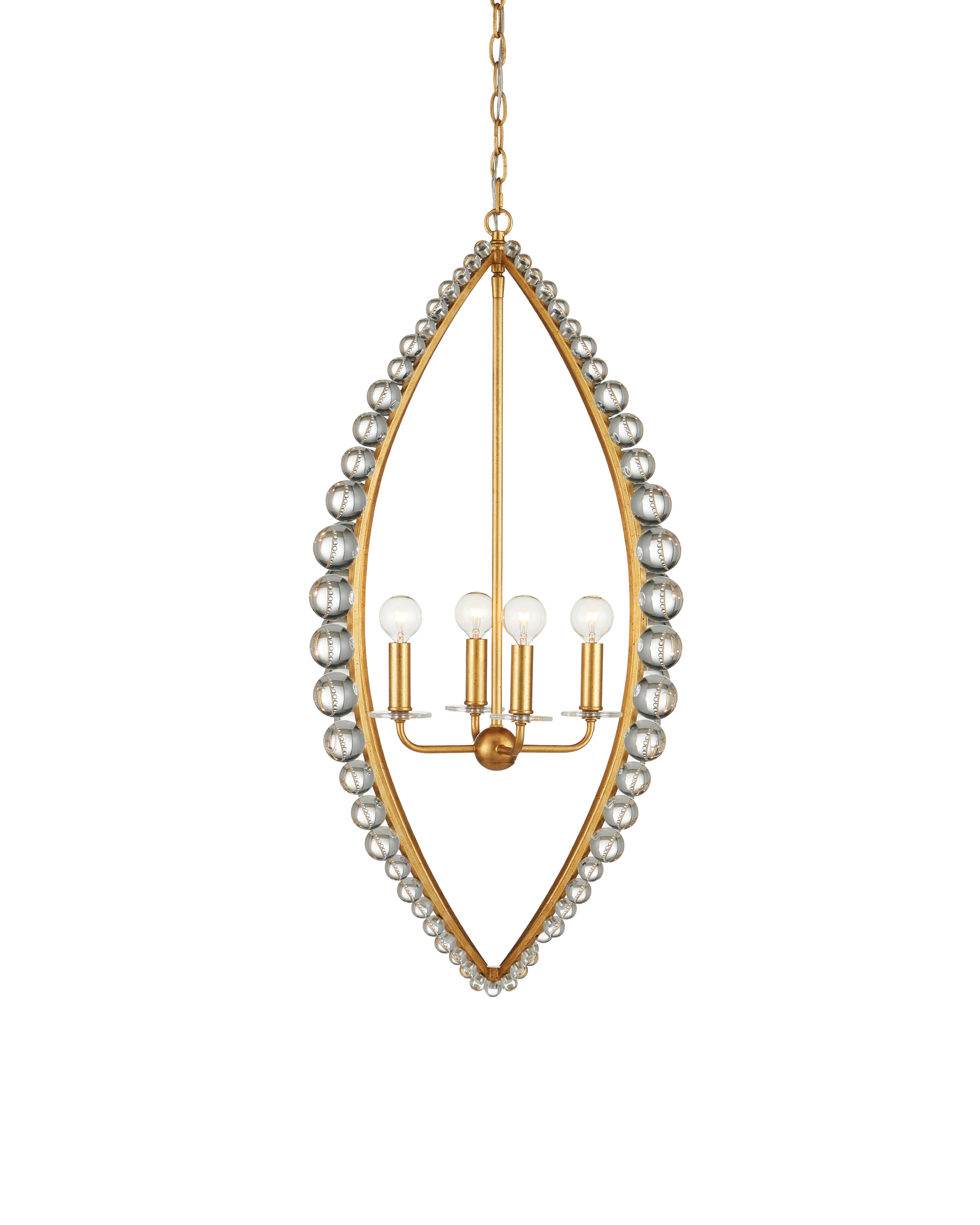 Currey & Company Amadora Teardrop Chandelier