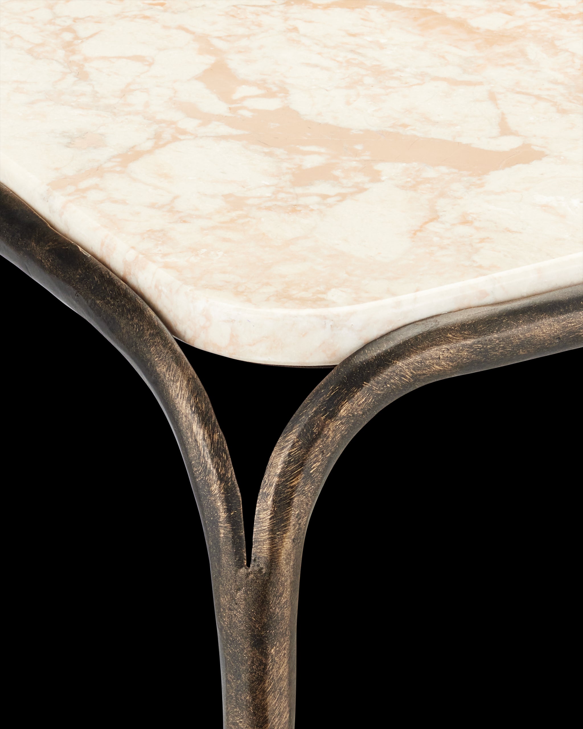 Currey & Company Crema Console Table