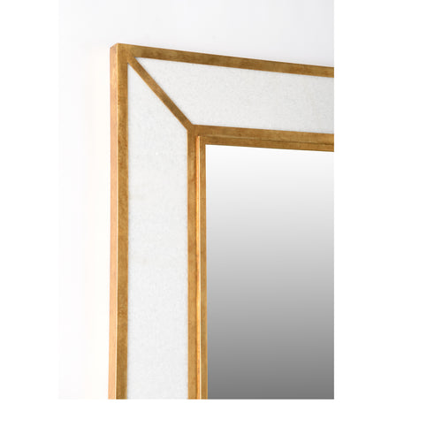 Chelsea House Madison Marbleized Mirror Brass