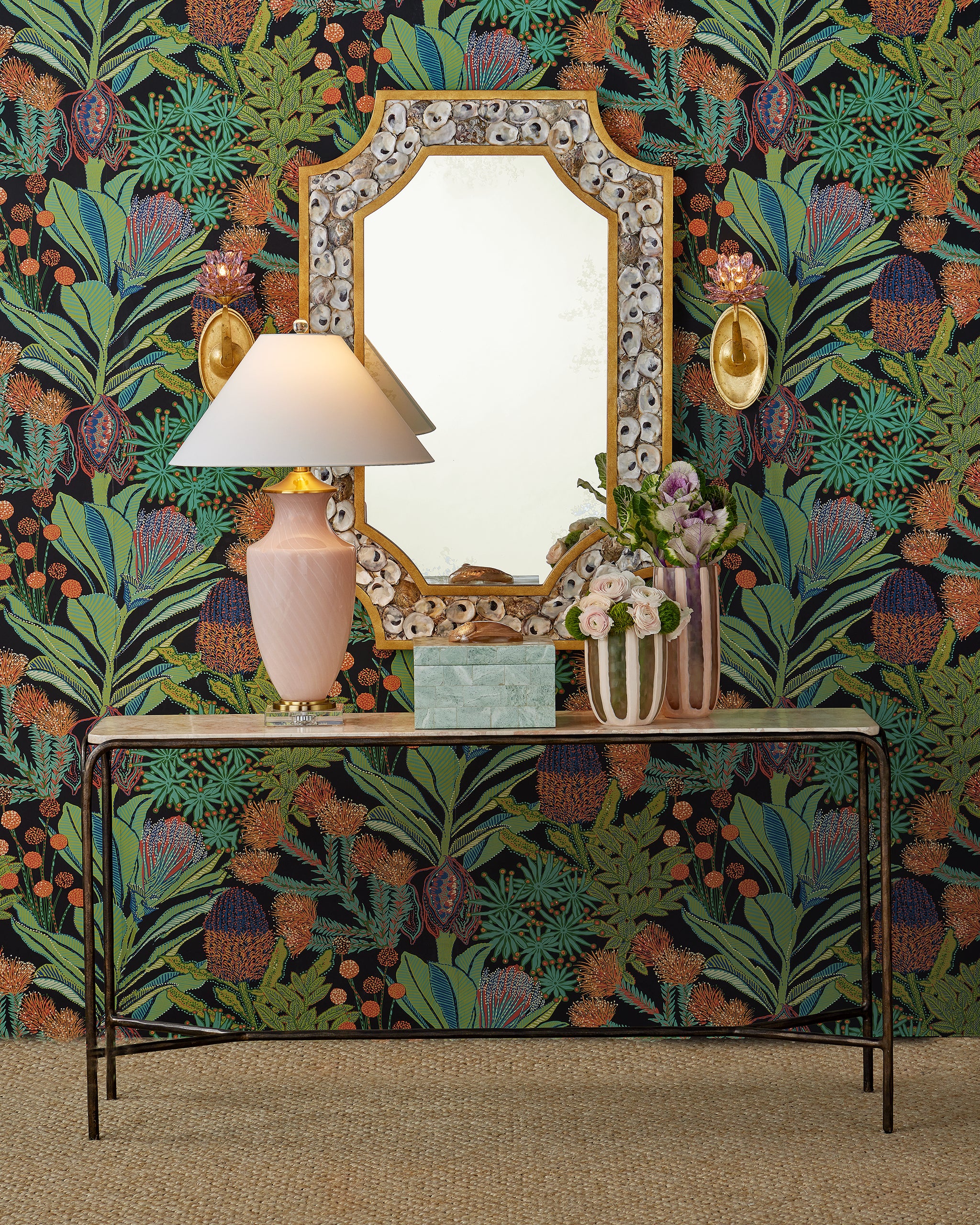 Currey & Company Crema Console Table