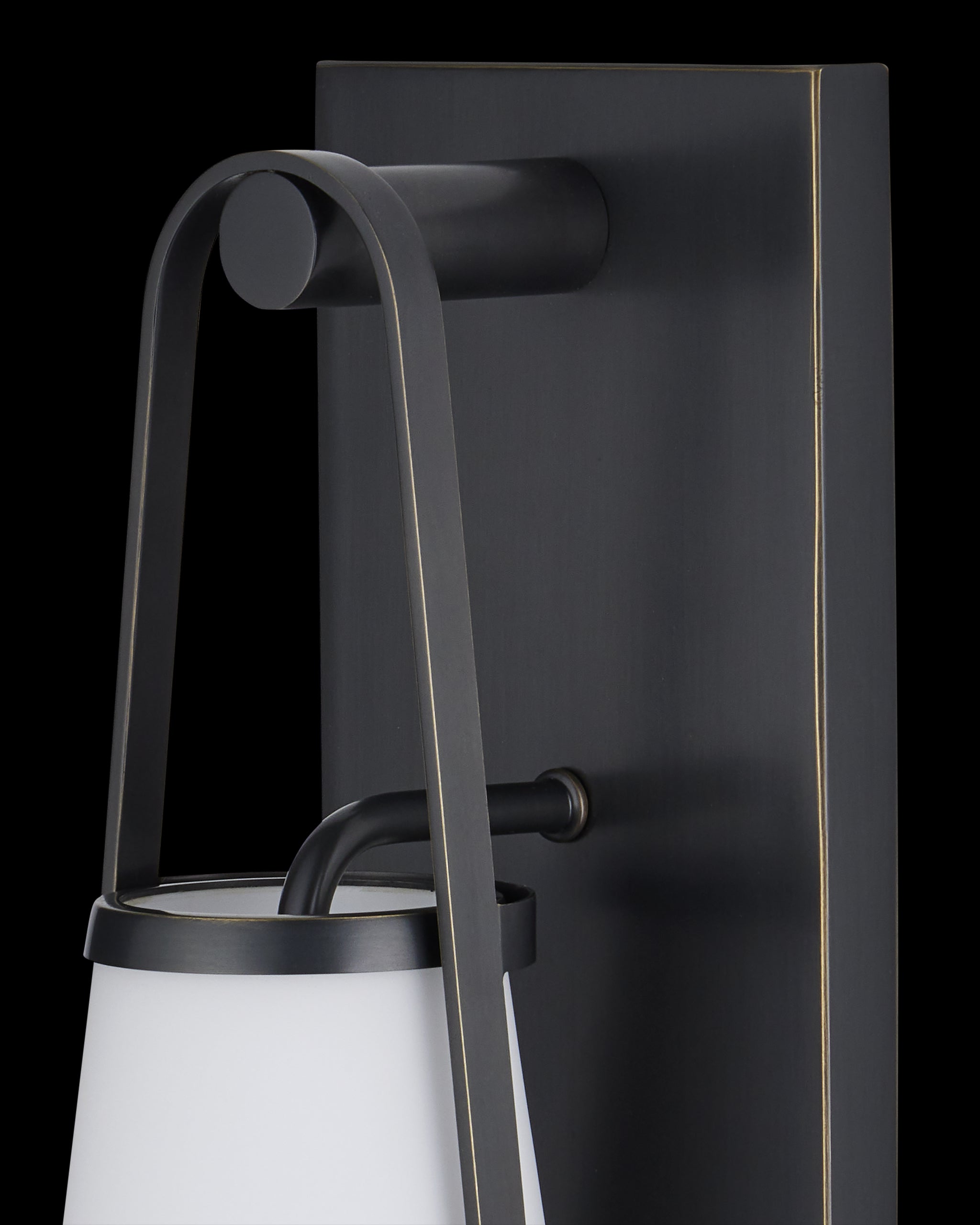 Currey & Company Brompton Bronze Bath Wall Sconce