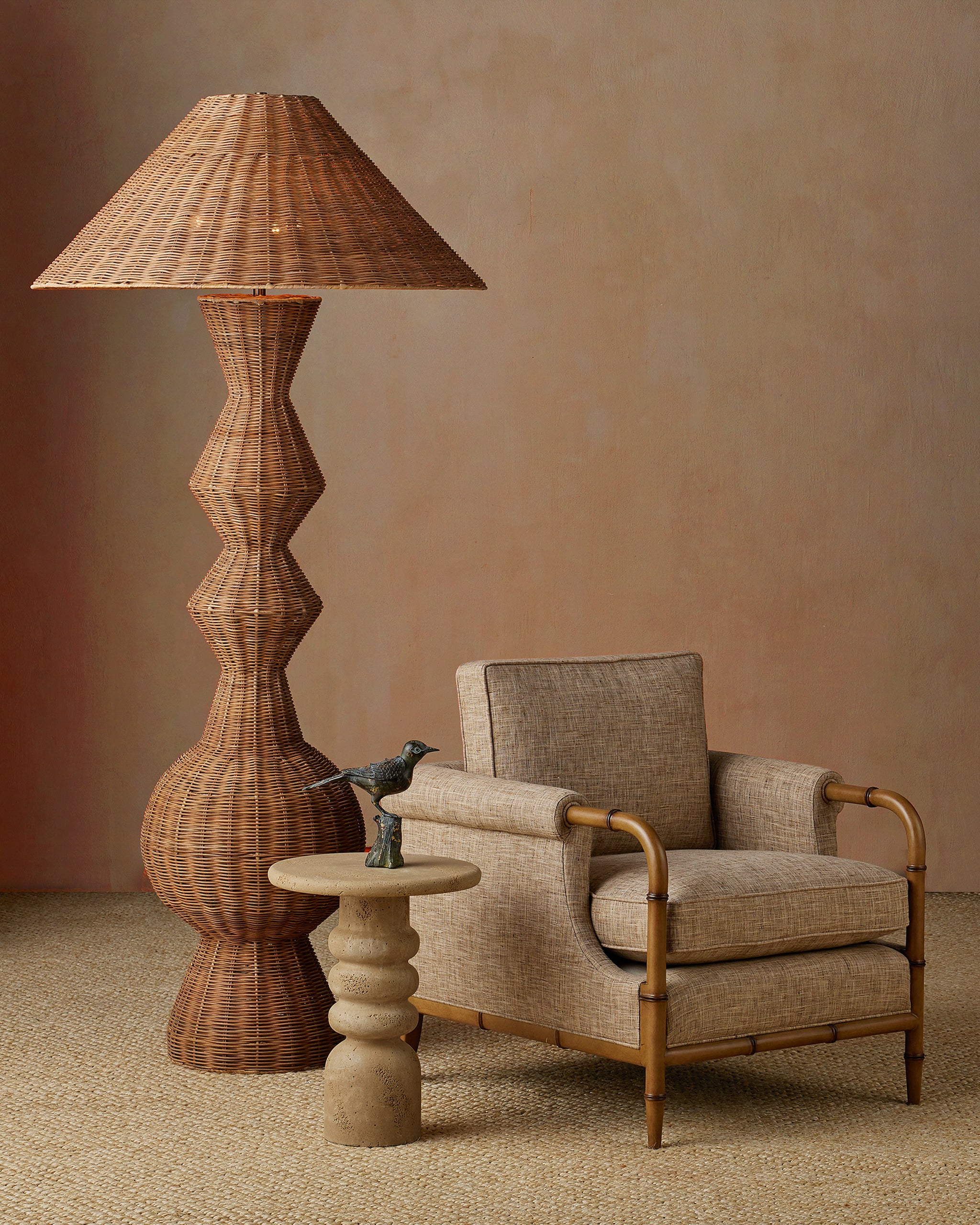 Currey & Company Han Dynasty Bird Bronze