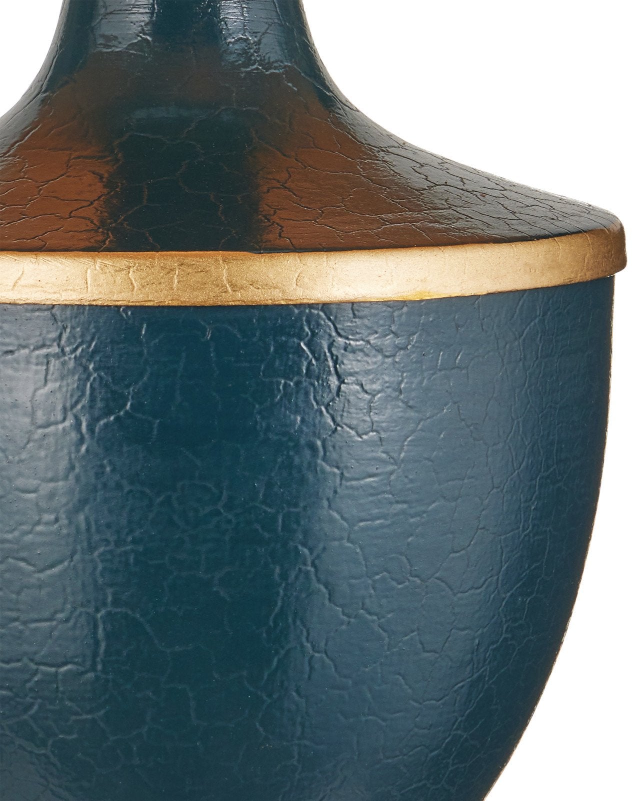 Currey & Company Travelogue Navy Cordless Table Lamp