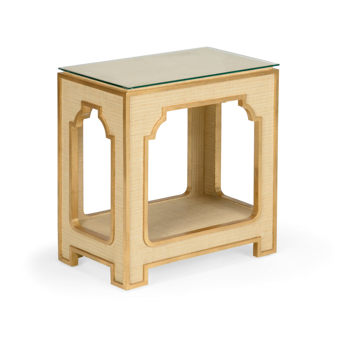 Chelsea House Jamie Merida Yangon Side Table Cream