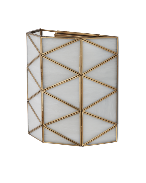 Currey & Company Polyhedron Wall Sconce