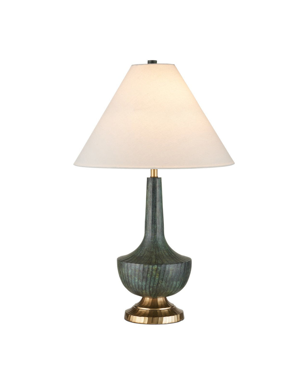 Currey & Company Djinn Verdigris Table Lamp