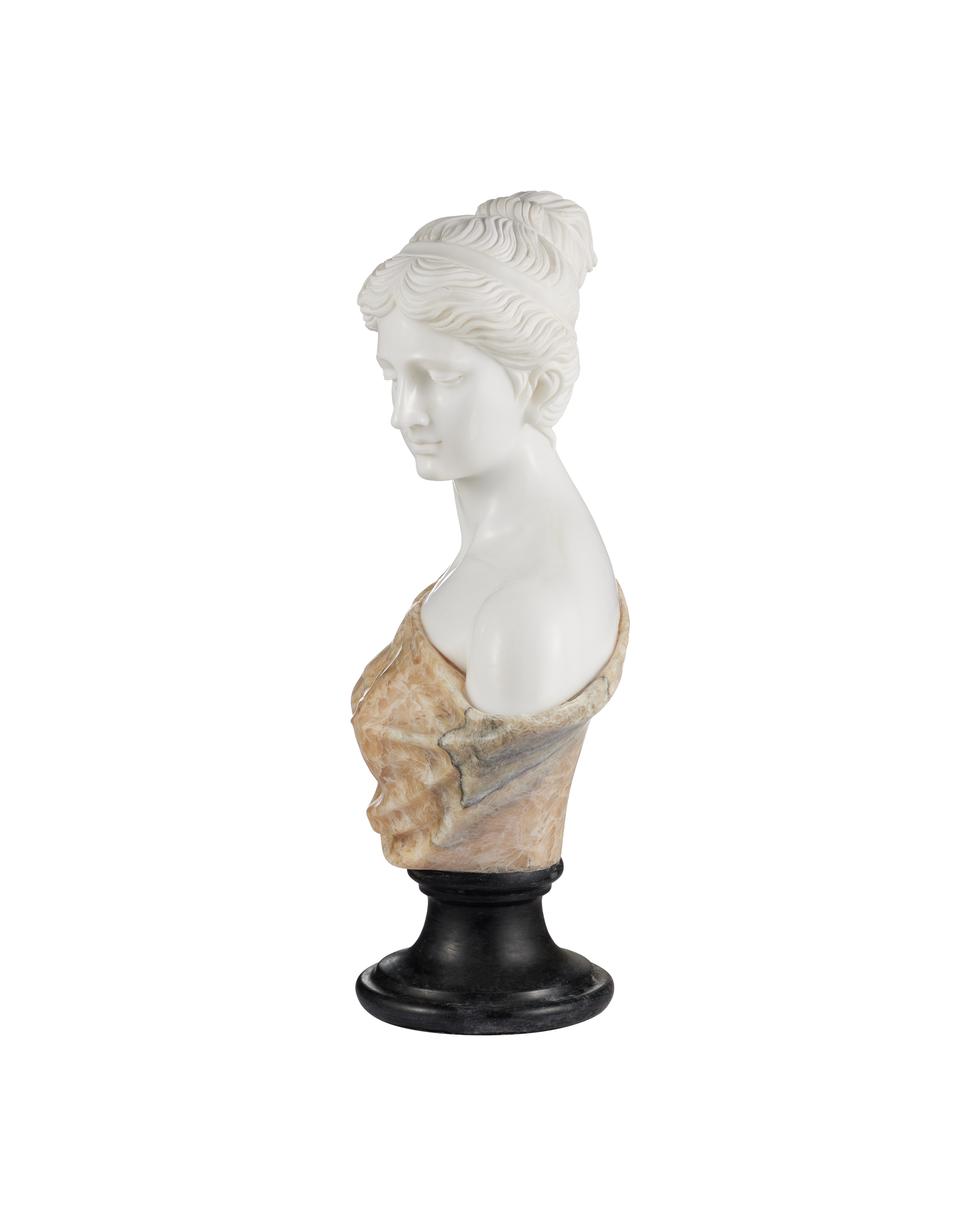 Currey & Company Thea Marble Bust Sculpture