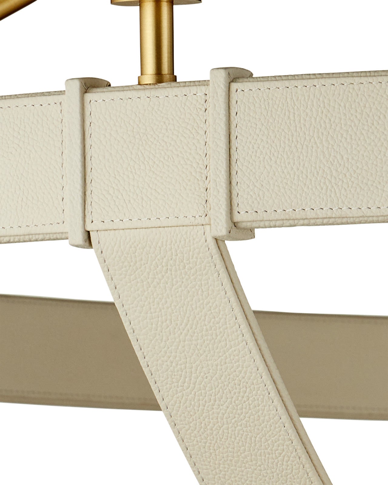 Currey & Company Barrington 48" Brushed Brass 8 Light Chandelier