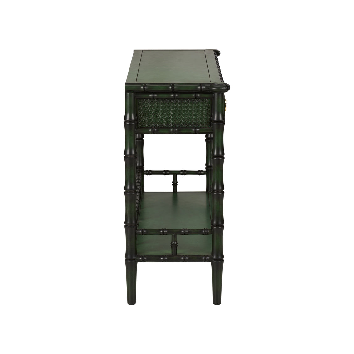 Wildwood Borneo Console Table Emerald Green