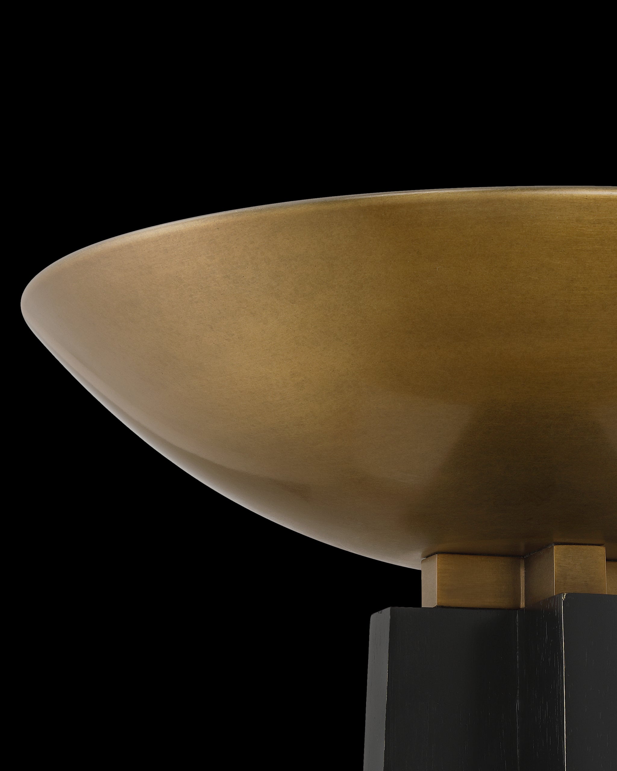 Currey & Company Calyx Torchiere Floor Lamp