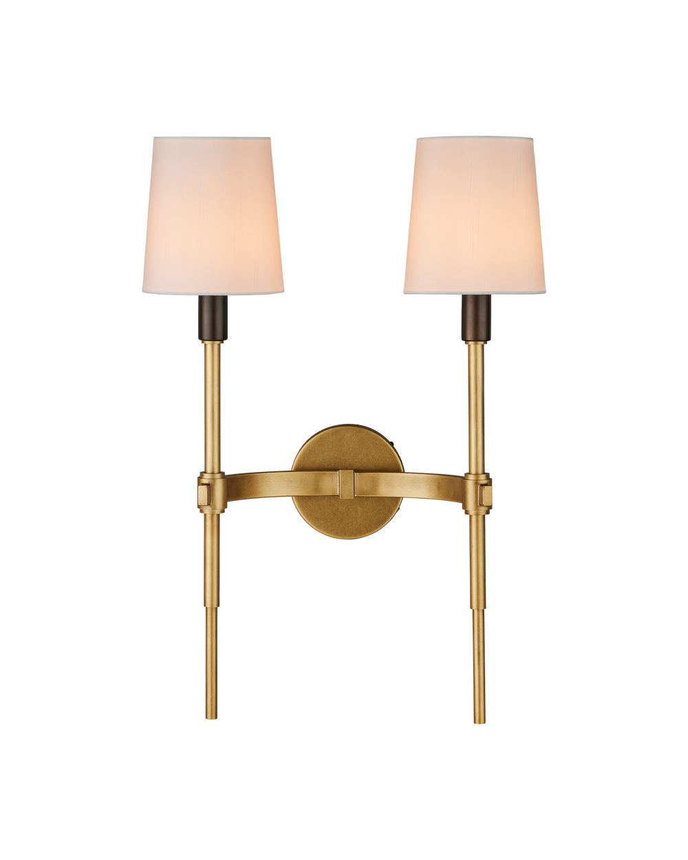 Currey And Company Grigsby Double Light Wall Sconce