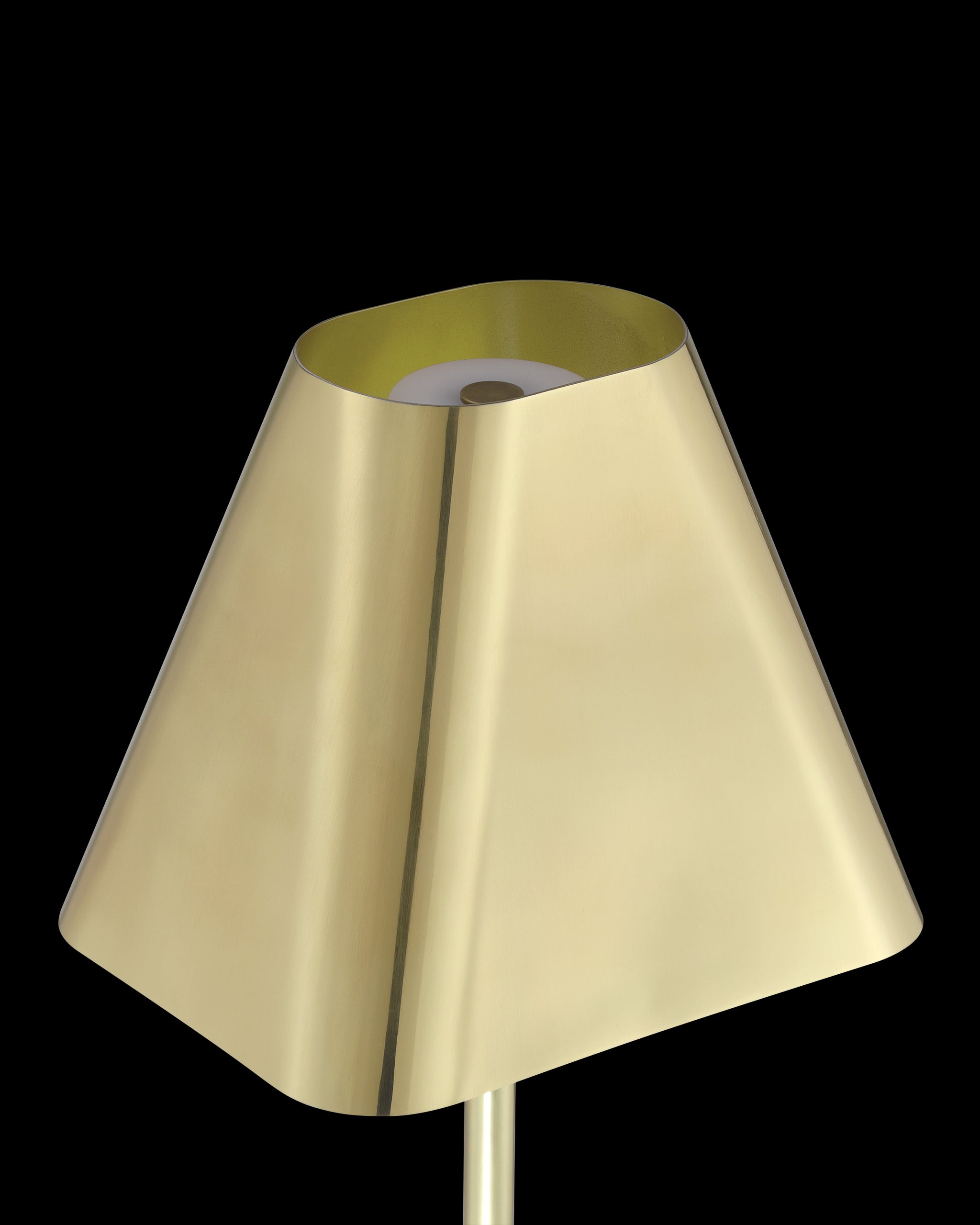 Currey & Company Gadabout Brass Cordless Table Lamp