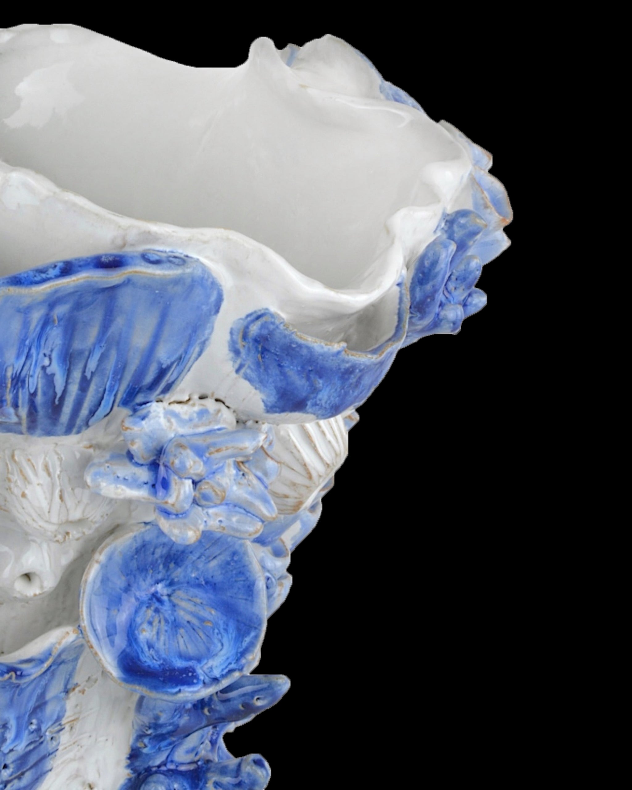 Currey & Company Coral Reef Medium Vase