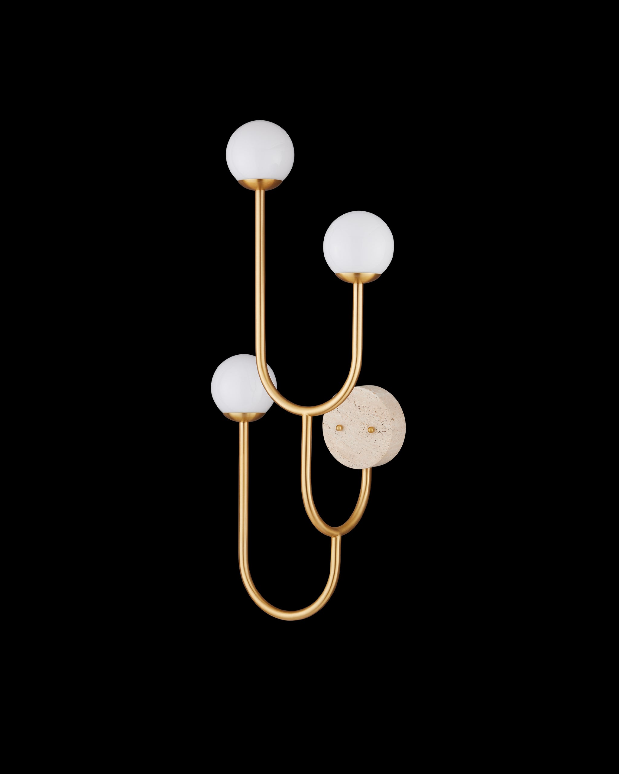 Currey & Company Highsmith Wall Sconce, Left