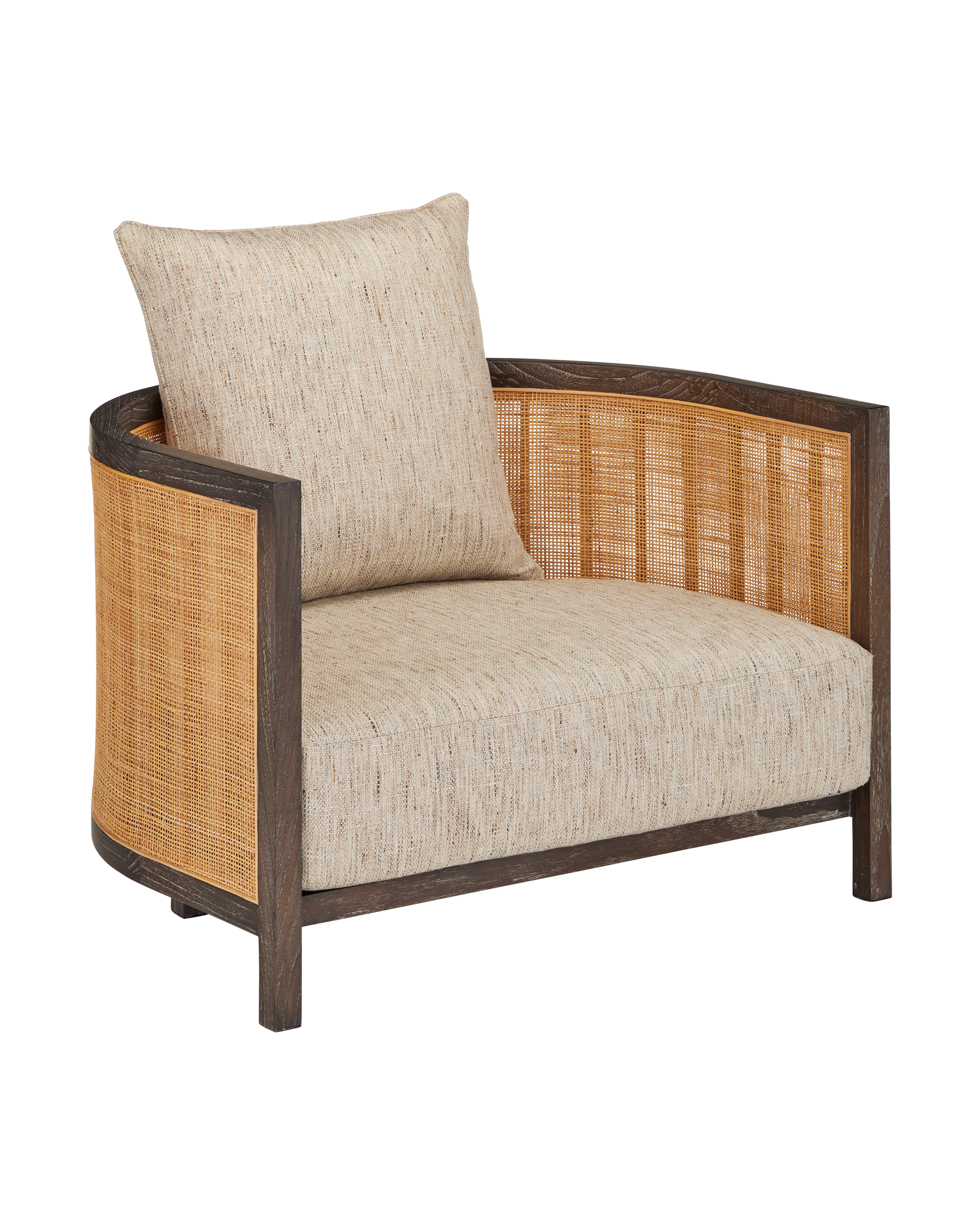Currey & Company Celebes Chair, Calcutta Linen