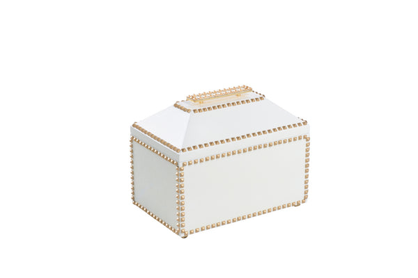 Chelsea House Chic Studded Box White