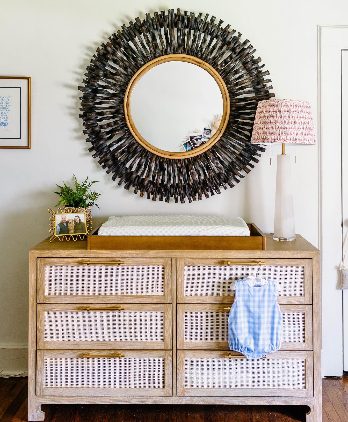 Worlds Away Carla Six Drawer Dresser