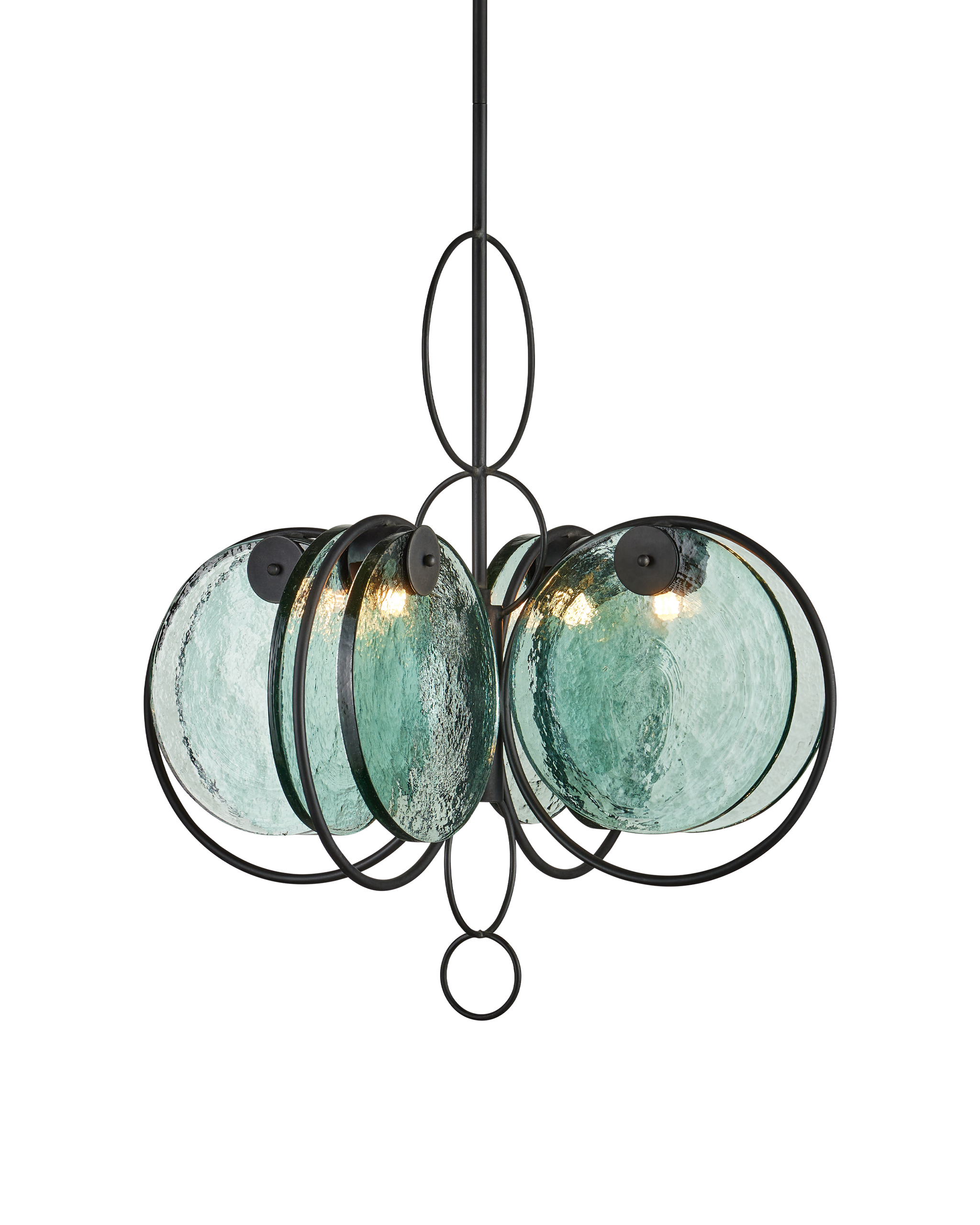 Currey & Company Vesica Piscis Chandelier