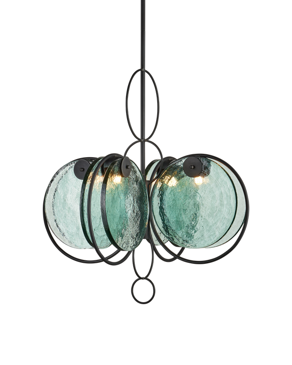 Currey & Company Vesica Piscis Chandelier