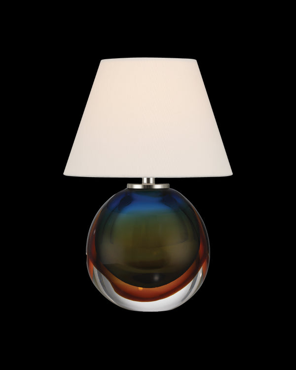 Currey & Company Voyage Nickel Cordless Table Lamp