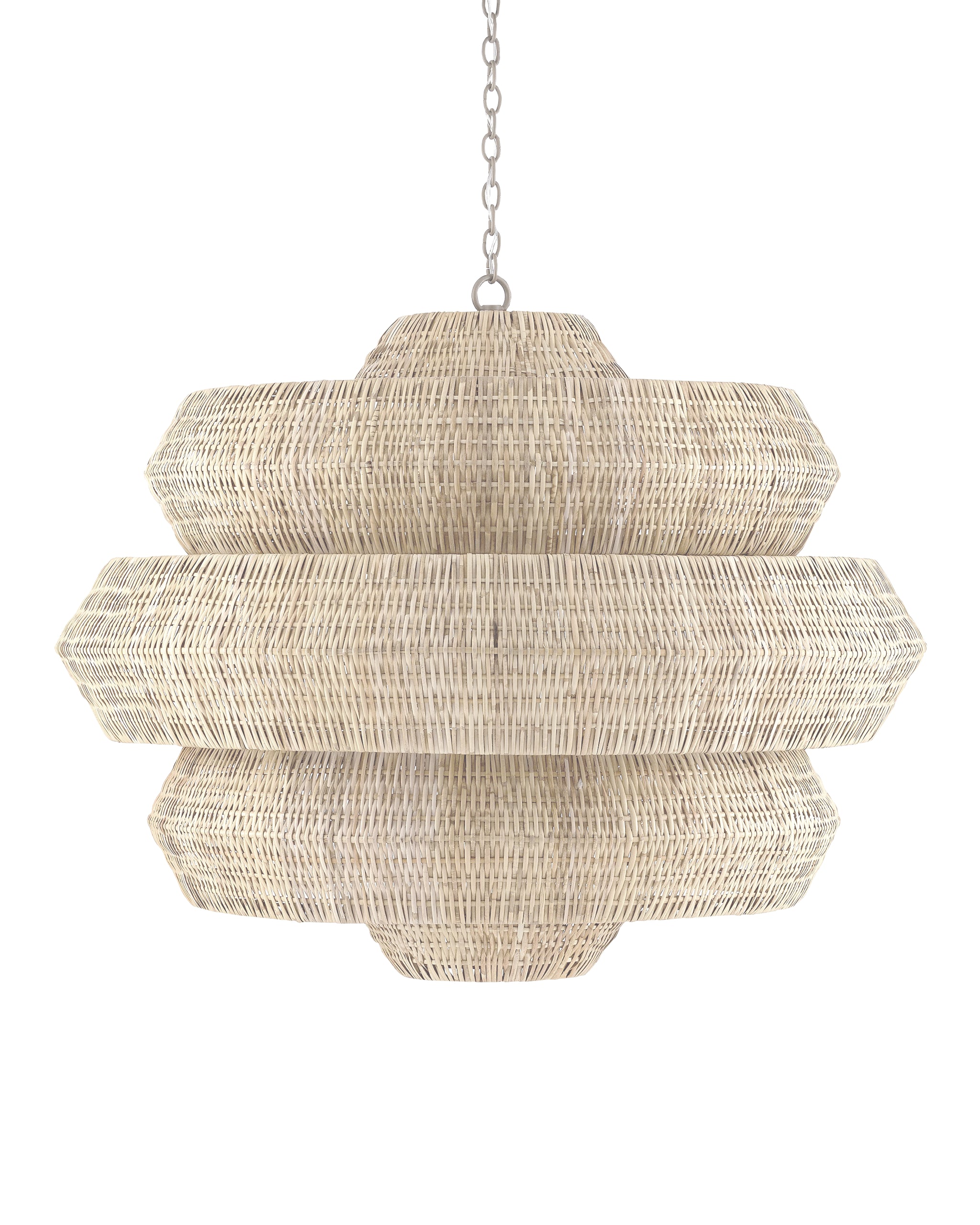 Currey & Company Antibes Grande White Chandelier
