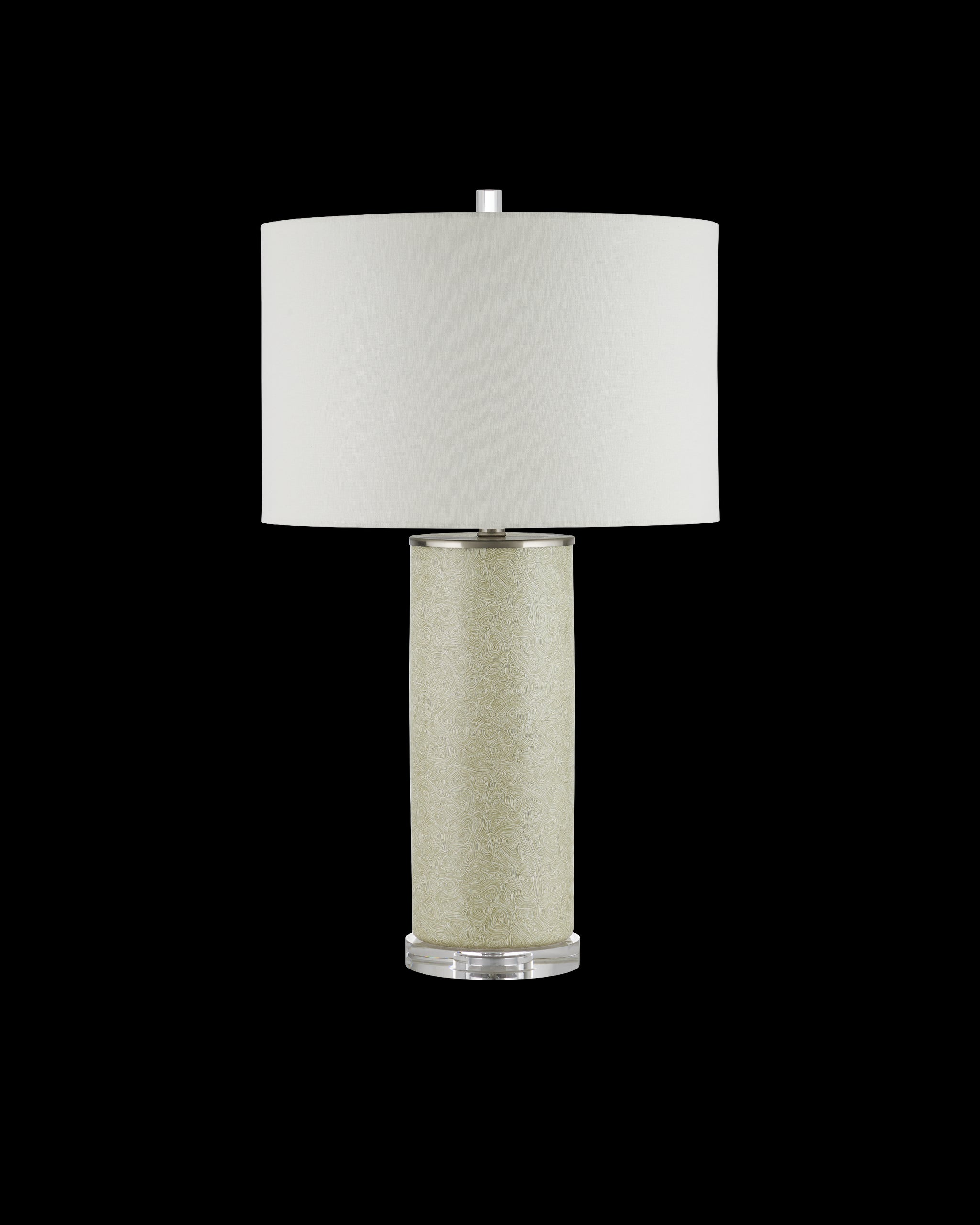 Currey & Company Verdure Cylinder Table Lamp