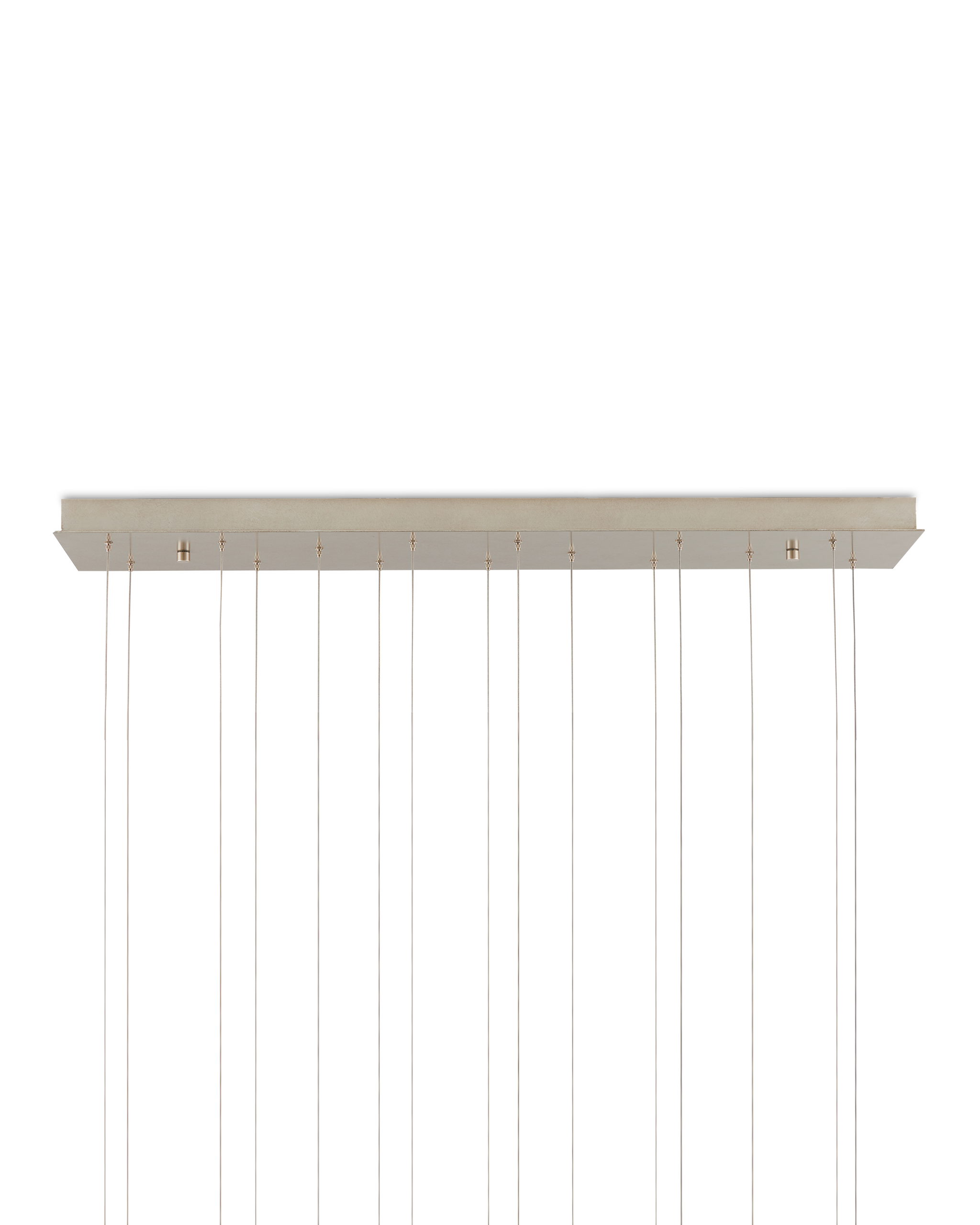 Currey And Company Polpo 15 Light Linear Multi Drop Pendant