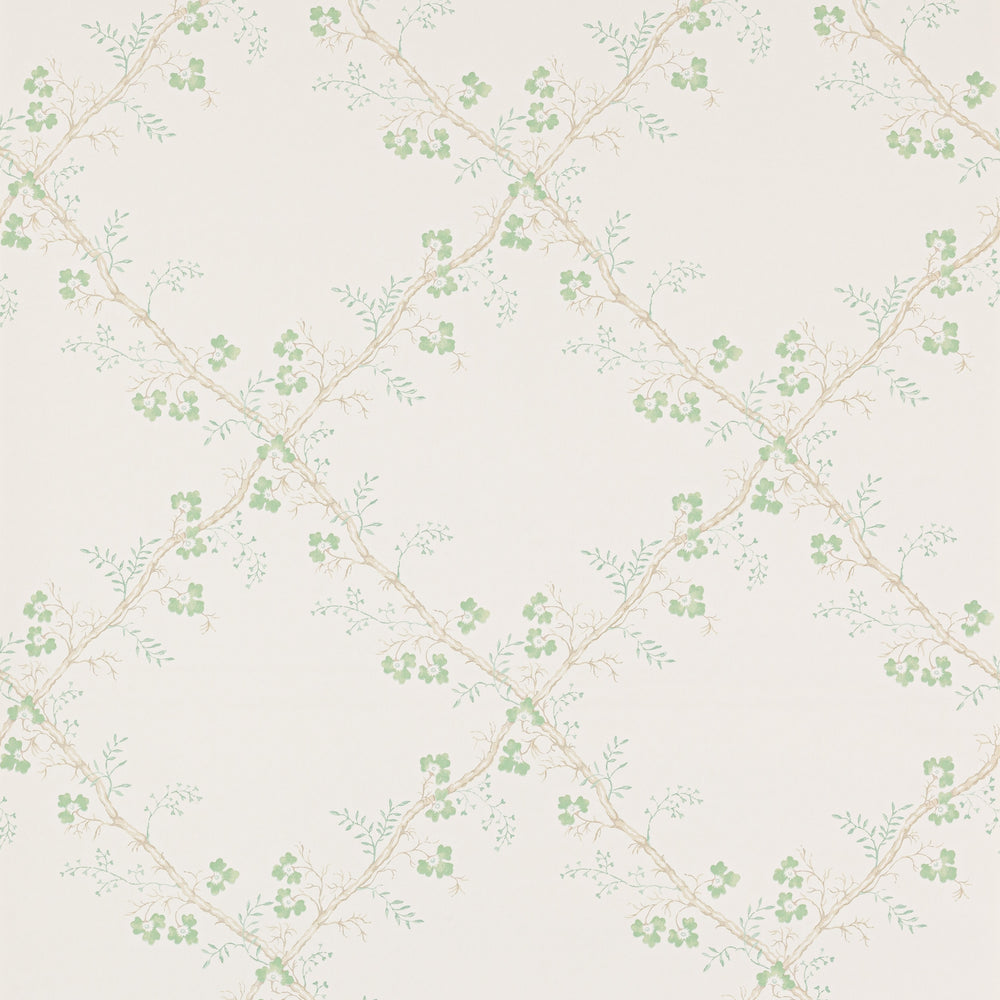 Colefax and Fowler Trefoil Trellis Wallpaper