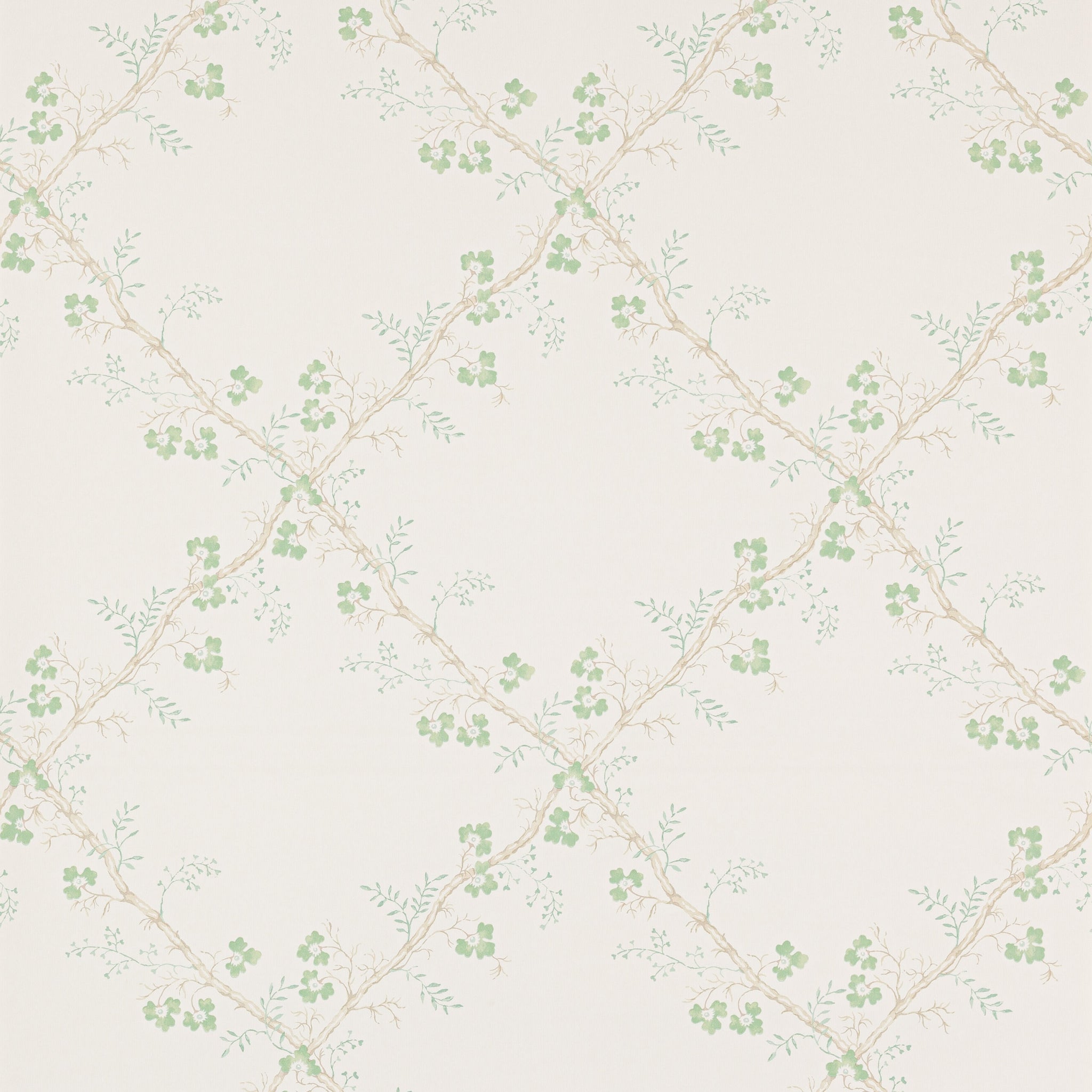 Colefax and Fowler Trefoil Trellis Wallpaper