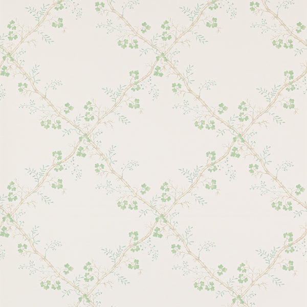Colefax and Fowler Trefoil Trellis Wallpaper
