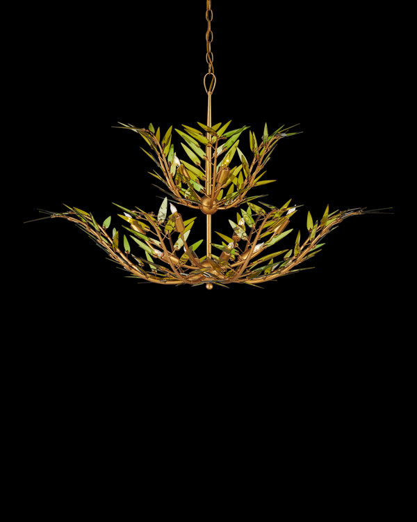 Currey & Company Babylon Two Tier Chandelier