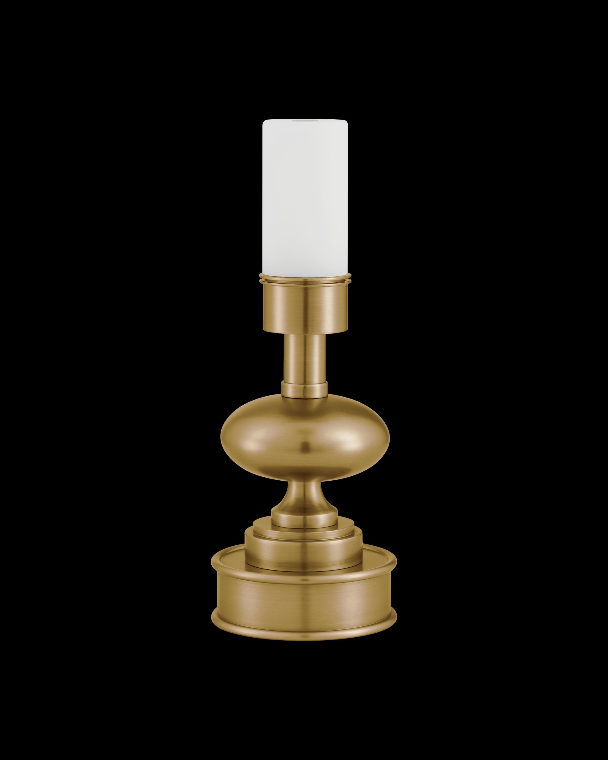 Currey & Company Galavant Brass Cordless Table Lamp