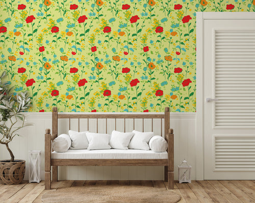 Paule Marrot Poppies (Var. 2) Wallpaper