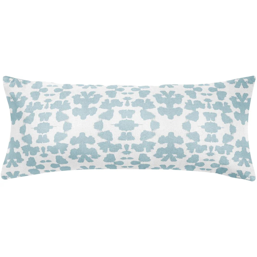 Bargain Basement Laura Park Chintz Mist Linen Cotton Bolster Pillow