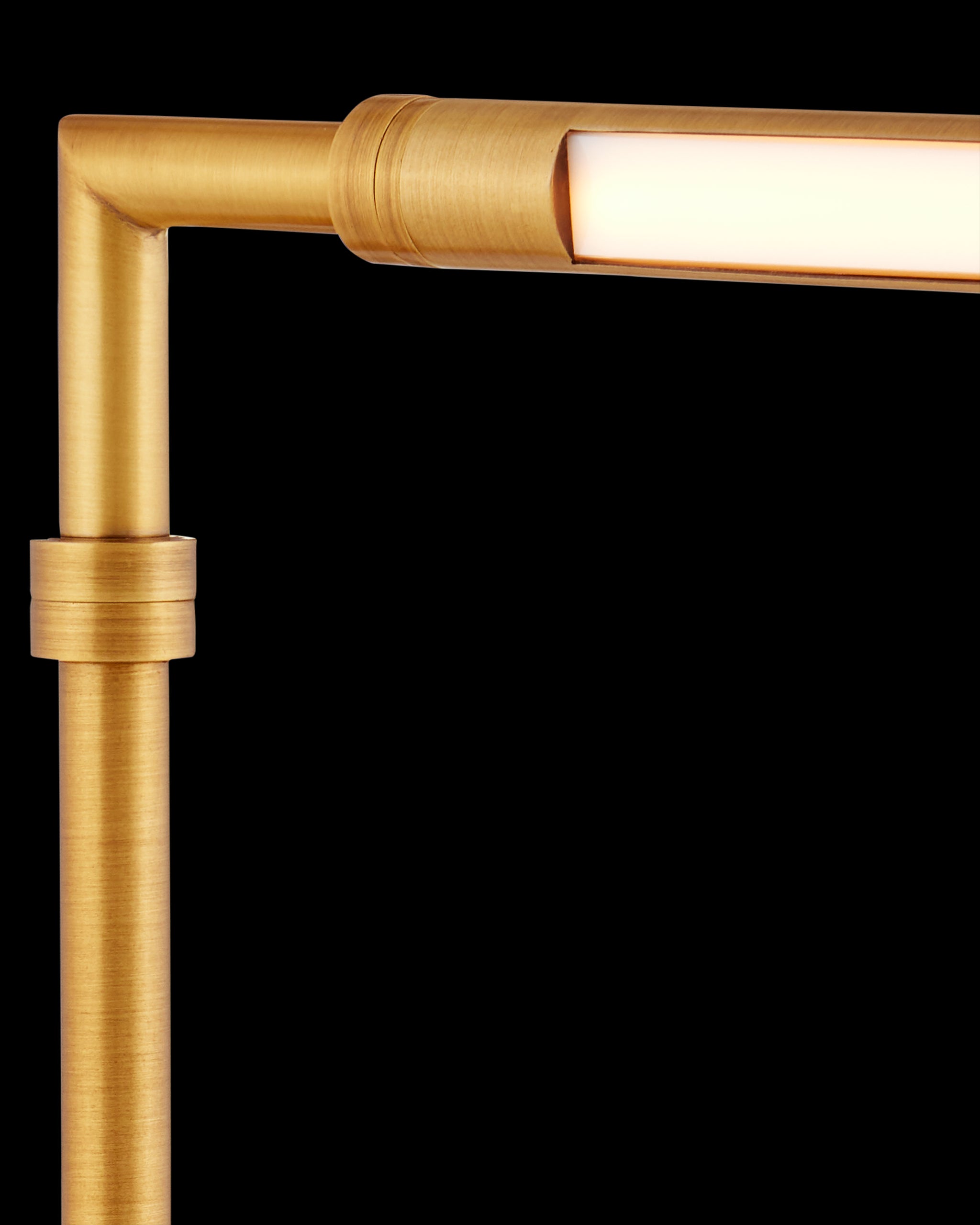 Currey & Company Autrand Brass Desk Lamp