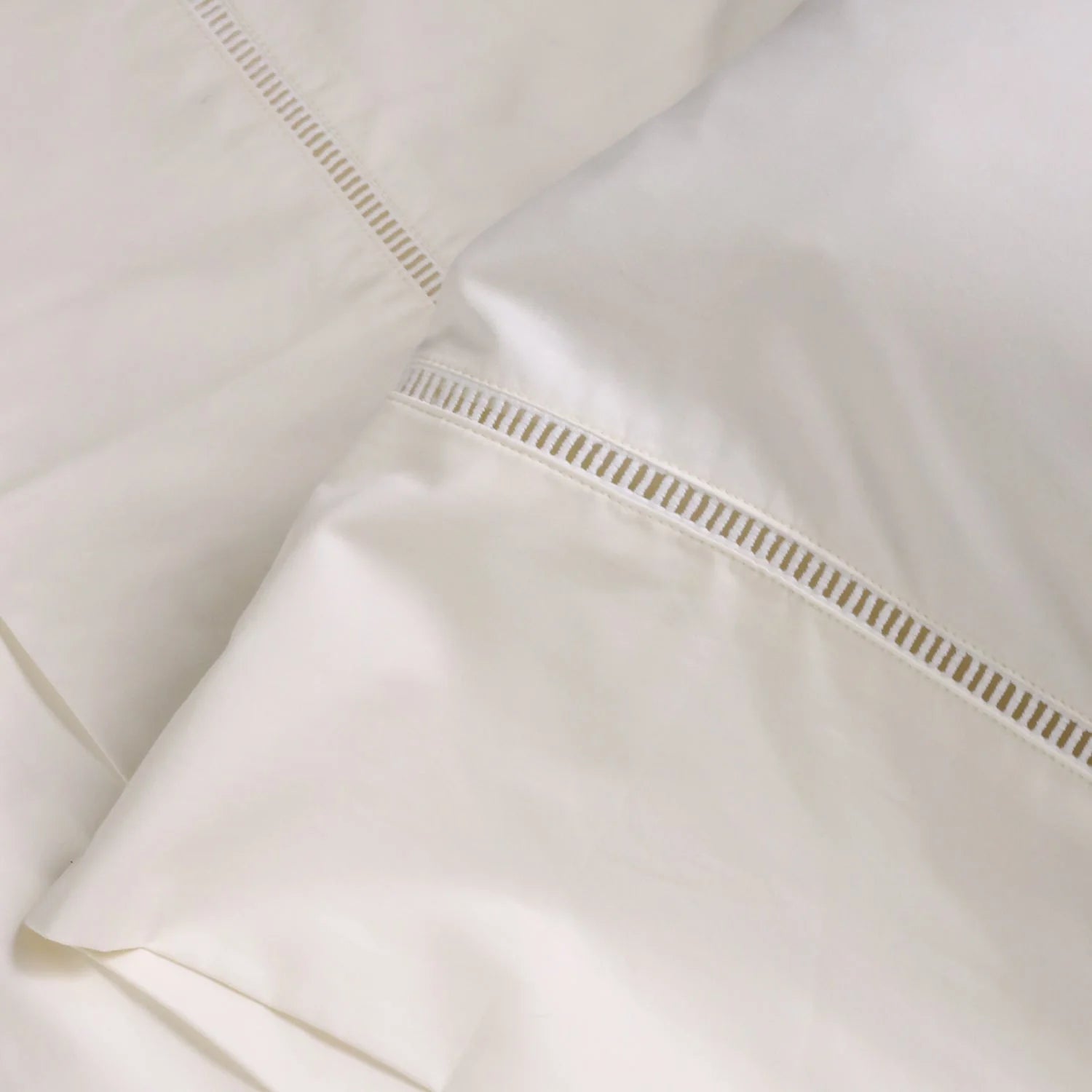 Pom Pom At Home Como Ladder Stitch Cotton Sateen Sheet Set