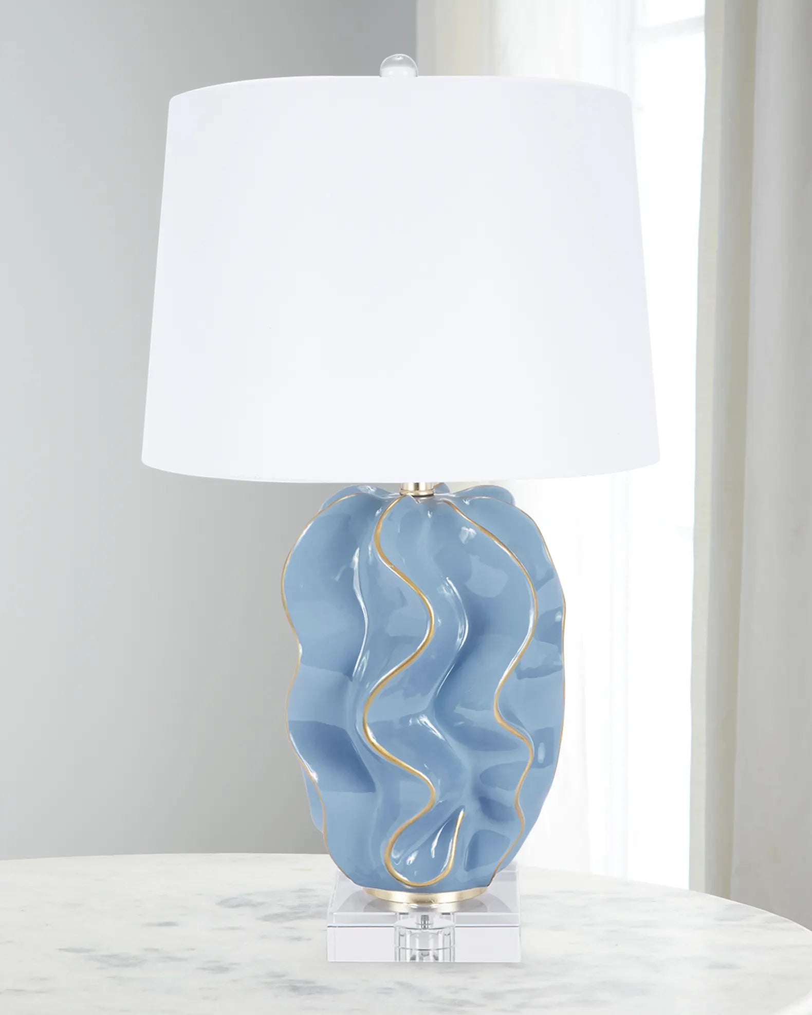 Old World Designs Hannah Wave Lamp