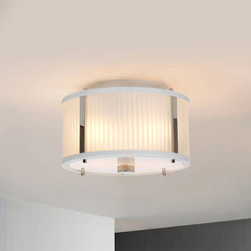 Lucas McKearn Corona 2 Light Flush in White