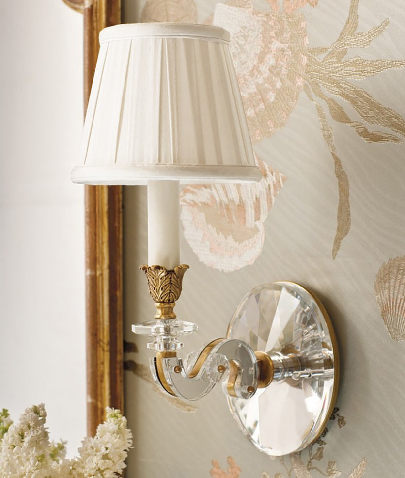 DC  Nema Crystal Sconce